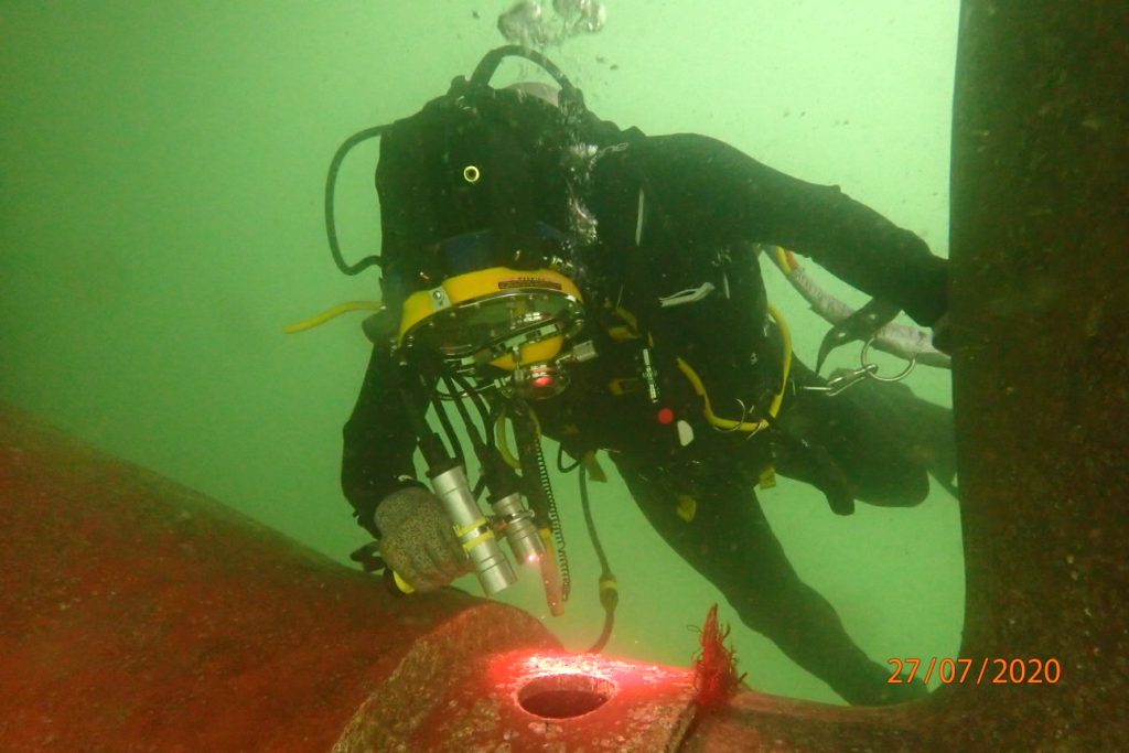 Underwater CCTV Insepction in Kirby Morgann 