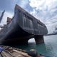 damaged ship